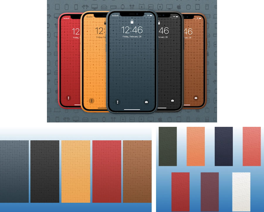Apple純正のiphone12シリーズ用ケースにぴったりな色を使った壁紙 O 岡山でiphone アイフォン 修理と言えば Quickfix クイックフィックス 岡山富田店